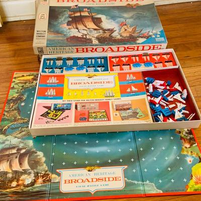 LOT 261: Set of Four (4) Vintage Milton Bradley American Heritage Board Games