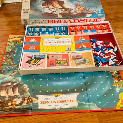 LOT 261: Set of Four (4) Vintage Milton Bradley American Heritage Board Games