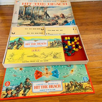 LOT 261: Set of Four (4) Vintage Milton Bradley American Heritage Board Games