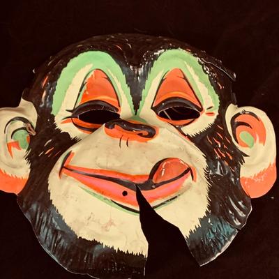 LOT 263: Collection of Vintage Children’s Halloween Masks and Costume