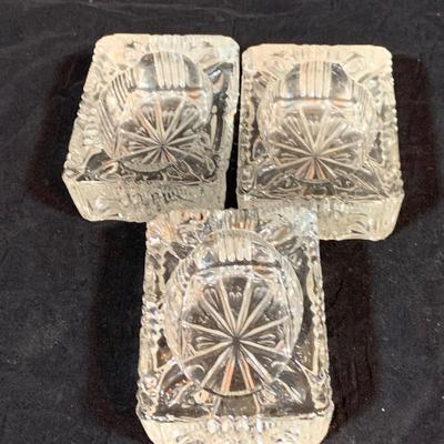LOT 268: Collection of Vintage Ashtrays and Colibri Electro-Quarts Lighter In Original Box