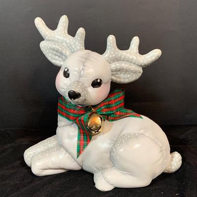 LO 269: Assortment of Vintage Christmas Decorations and More Including Vintage Hallmark Paper Bowls Knee Hugger Style Santa in Ceramic...