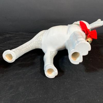 LO 269: Assortment of Vintage Christmas Decorations and More Including Vintage Hallmark Paper Bowls Knee Hugger Style Santa in Ceramic...