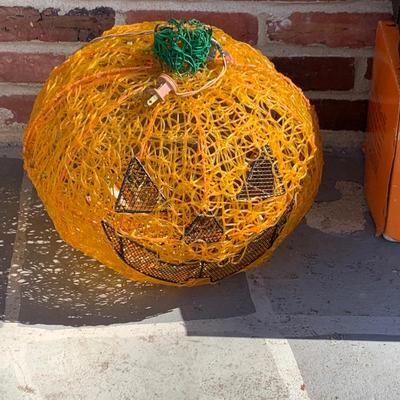 LOT 273: Collection of Halloween Indoor and Outdoor Decorations
