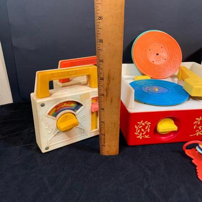 LOT 274: Collection of Vintage Fisher Price and Other Young Children’s Toys