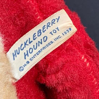 LOT 275: Vintage Plushes: Two (2) Knickerbocker 1959 Huckleberry Hound Toy, Vintage/Antique Humpty Dumpty Doll and More