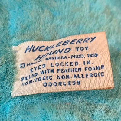 LOT 275: Vintage Plushes: Two (2) Knickerbocker 1959 Huckleberry Hound Toy, Vintage/Antique Humpty Dumpty Doll and More