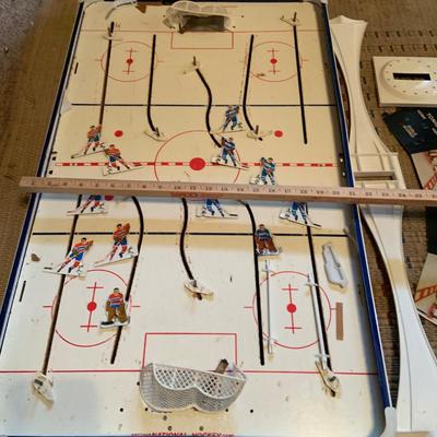 LOT 278: Vintage Sears All-Star Hockey Metal Game by Munro Games