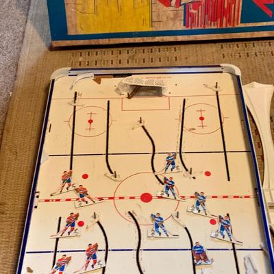LOT 278: Vintage Sears All-Star Hockey Metal Game by Munro Games