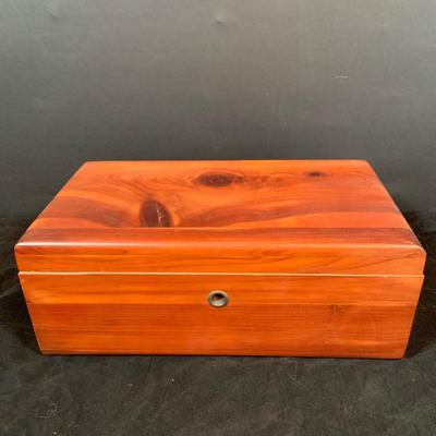 LOT 282: Assortment of Cedar and Other Wood Boxes and Cases By Lane and Others