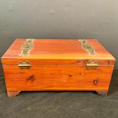 LOT 282: Assortment of Cedar and Other Wood Boxes and Cases By Lane and Others