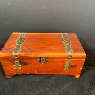 LOT 282: Assortment of Cedar and Other Wood Boxes and Cases By Lane and Others