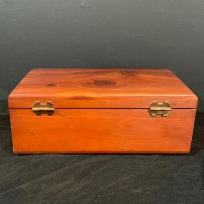LOT 282: Assortment of Cedar and Other Wood Boxes and Cases By Lane and Others