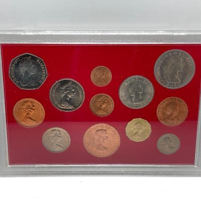 LOT 301: Three Great Britain 1967 Complete Decimal Issue and Last L.s.d. Type Coin Collectible Sets