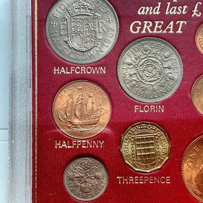 LOT 301: Three Great Britain 1967 Complete Decimal Issue and Last L.s.d. Type Coin Collectible Sets