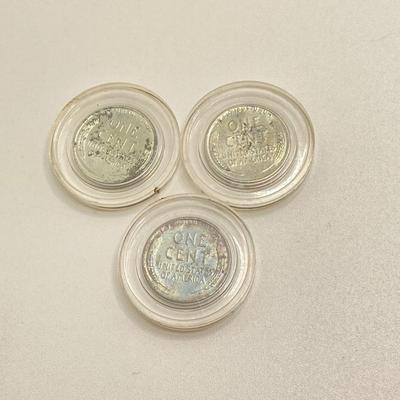 LOT 303: U.S. Wartime Silver Nickels and 1943 Steel Penny Collections