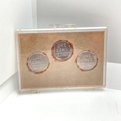 LOT 303: U.S. Wartime Silver Nickels and 1943 Steel Penny Collections
