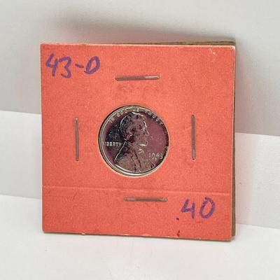 LOT 303: U.S. Wartime Silver Nickels and 1943 Steel Penny Collections