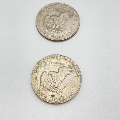LOT 306: Collection of U.S. Eisenhower One Dollar Coins - Dated 1971 to 1978