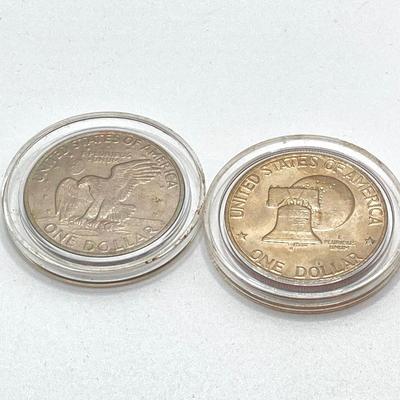 LOT 306: Collection of U.S. Eisenhower One Dollar Coins - Dated 1971 to 1978