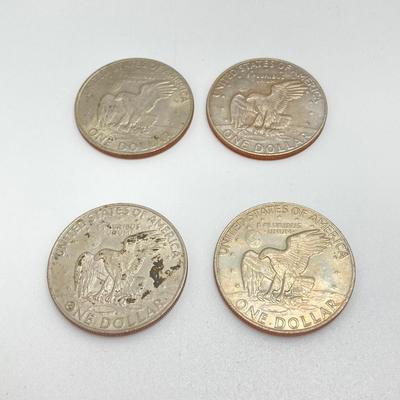 LOT 306: Collection of U.S. Eisenhower One Dollar Coins - Dated 1971 to 1978