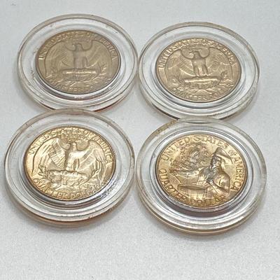 LOT 307: U.S. Coin Collection - Half Dollars, Quarters, Dimes, Nickels and Pennies