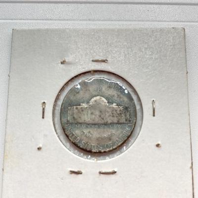 LOT 308: Collection of Vintage U.S. Coins Nickels in Protective Covers - 1939 to 1949