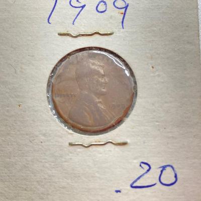 LOT 309: Vintage U.S. Wheat Penny Collection and More - 1909 to 1970