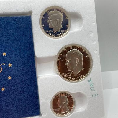 LOT 310: Three U.S. Mint's Bicentennial Silver Proof Sets