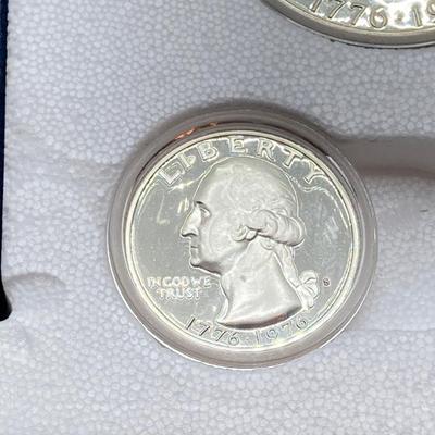 LOT 310: Three U.S. Mint's Bicentennial Silver Proof Sets