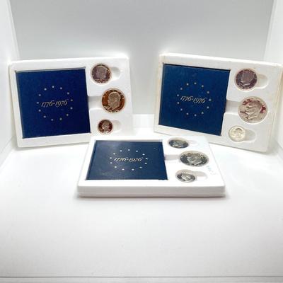 LOT 310: Three U.S. Mint's Bicentennial Silver Proof Sets