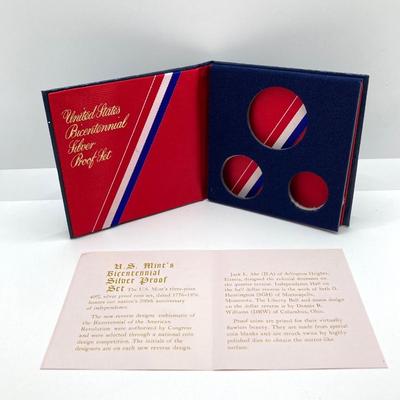 LOT 310: Three U.S. Mint's Bicentennial Silver Proof Sets