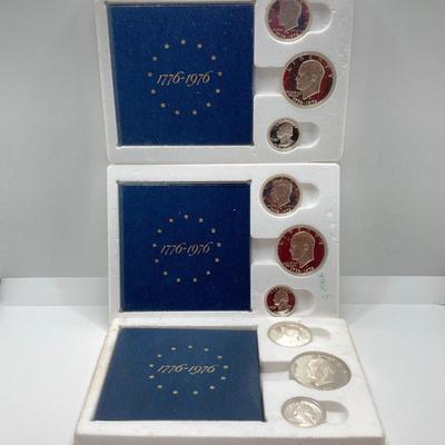LOT 310: Three U.S. Mint's Bicentennial Silver Proof Sets