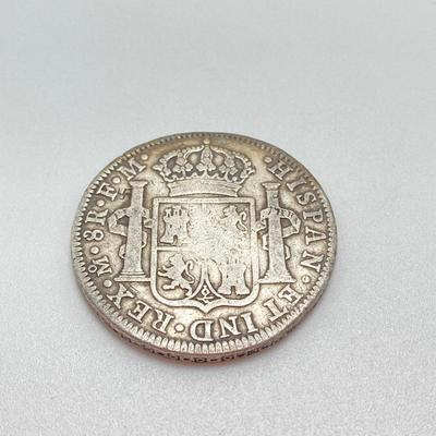 LOT 316: 1795 and 1796 Carolous IIII Dei Gratia Hisean Et Ind Rex 8 R F M Spanish Colonial Silver Coins