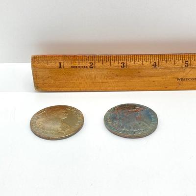 LOT 319: 1806 and 1807 Carolous IIII Dei Gratia Hisean Et Ind Rex 8 R F M Spanish Colonial Silver Coins