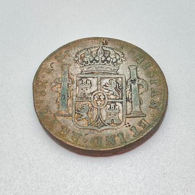 LOT 319: 1806 and 1807 Carolous IIII Dei Gratia Hisean Et Ind Rex 8 R F M Spanish Colonial Silver Coins
