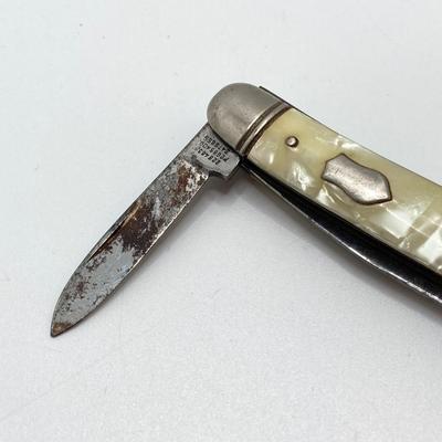LOT 321: Collection of Vintage Pocket Knives - Ambassador USA, Camillus, Kabar and More