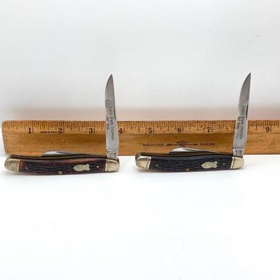 LOT 322: Vintage Pocket Knife Collection - Imperials, Colonial, Schrade Walden and More