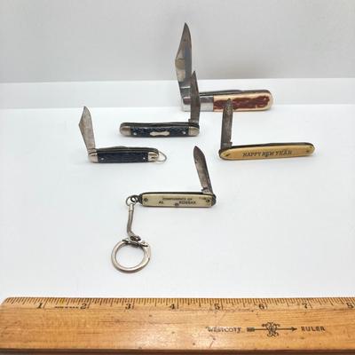 LOT 322: Vintage Pocket Knife Collection - Imperials, Colonial, Schrade Walden and More
