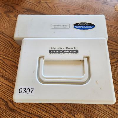 Vintage Hamilton Beach Mand Mixer & Electric Knife
