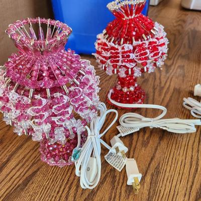 6 Crafter Handmade Decorative Bead Lamps
