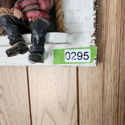 2 Nautical Sailor Fisherman Wall Decor