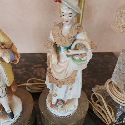 3 Vintage Table Lamps