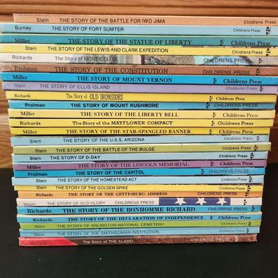 Lot of Childrens Press Hardback Books Home School