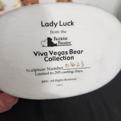 Faithful Fuzzies Viva Vegas Bingo Bears Collections