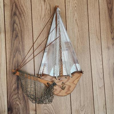 3 String Wood Mirror Art Sailboat Ships Boats Nautical Theme Wall Art 2 Medium size 1 Large