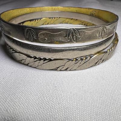 Stuart Nye Sterling Dogwood Earrings & More (K-RG)