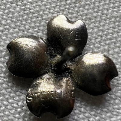 Stuart Nye Sterling Dogwood Earrings & More (K-RG)