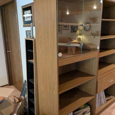 Another Lovely MCM Glass Door Bookcase