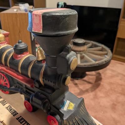 Vintage McCormick Distillery Iron Horse Jupiter 60 Train Whiskey Decanter In Box